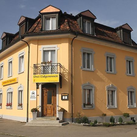 Отель Gasthaus Drei Eidgenossen Bischofszell Экстерьер фото